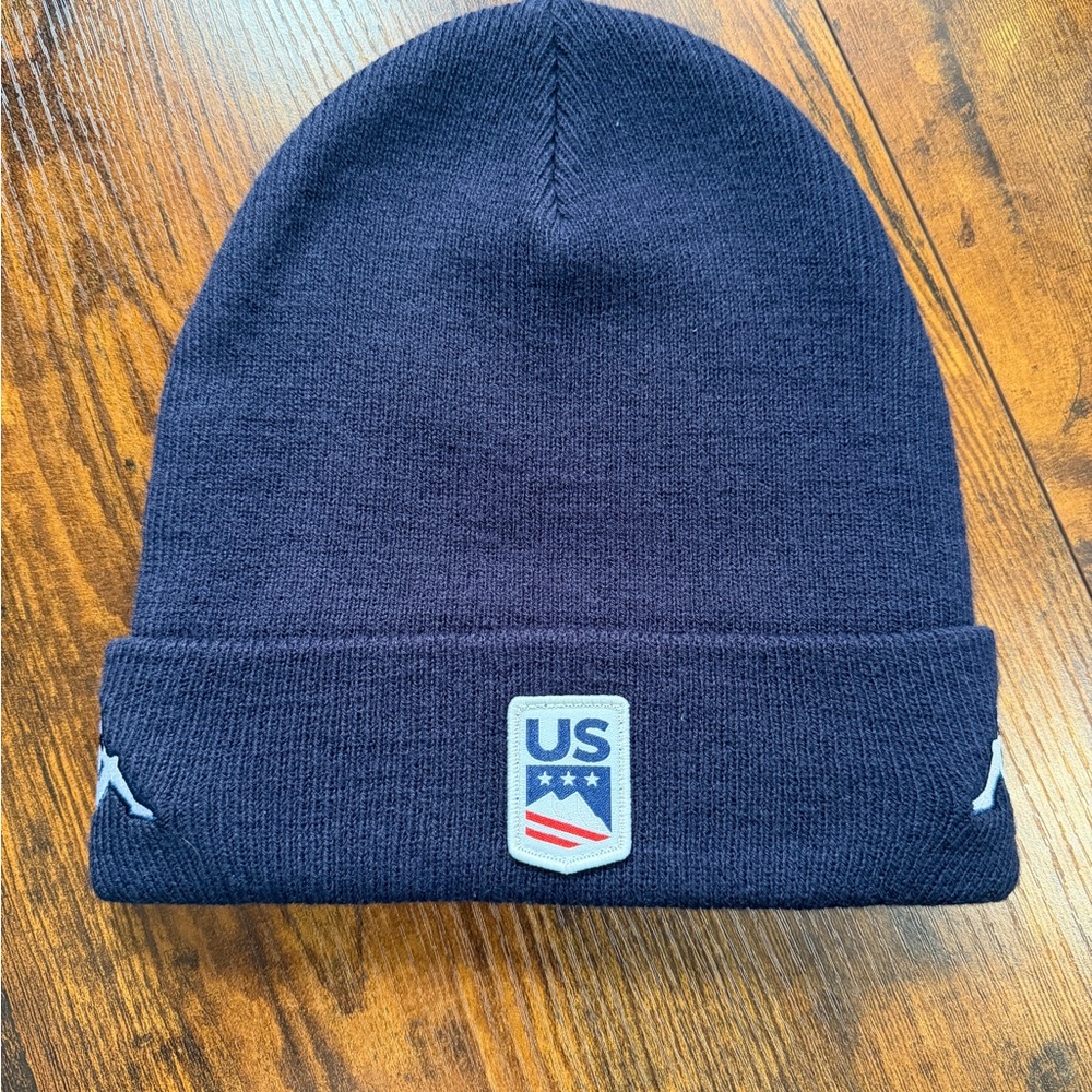 Kappa Navy US SKI TEAM Cuffed Knit Beanie